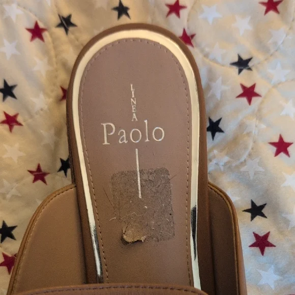 Paolo Brown Chain-Link Mules - Picture 4 of 4